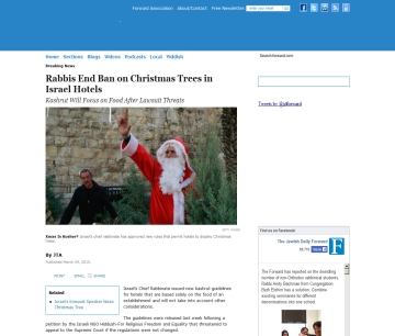 http://forward.com/articles/216220/rabbis-end-ban-on-christmas-trees-in-israel-hotels/