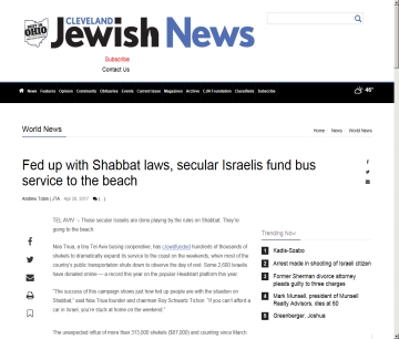 http://www.clevelandjewishnews.com/news/world_news/fed-up-with-shabbat-laws-secular-israelis-fund-bus-service/article_5b8d5521-2967-5854-a8c4-5baad99ed728.html