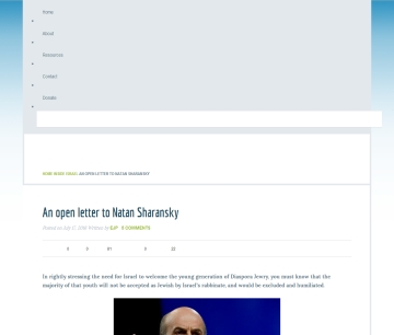 http://ejewishphilanthropy.com/an-open-letter-to-natan-sharansky/