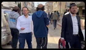 Yeshiva students marching with signs: “Tomorrow’s terrorist should be fired today!”