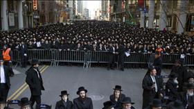 Haredi protest in NYC, source: Wikipedia