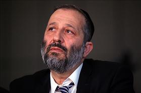 Minister Aryeh Deri, leader of Shas Party
