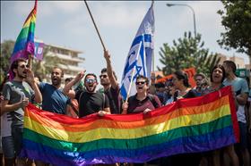 Pride Parade, photo by Yonatan Sindel, Flash90
