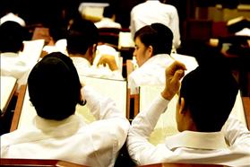 Orthodox Jews studying at a yeshiva Orthodox Jews studying at a yeshiva, courtesy: Wikipedia