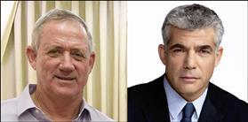 Benny Gantz (left), Yair Lapid (right), source: Wikipedia